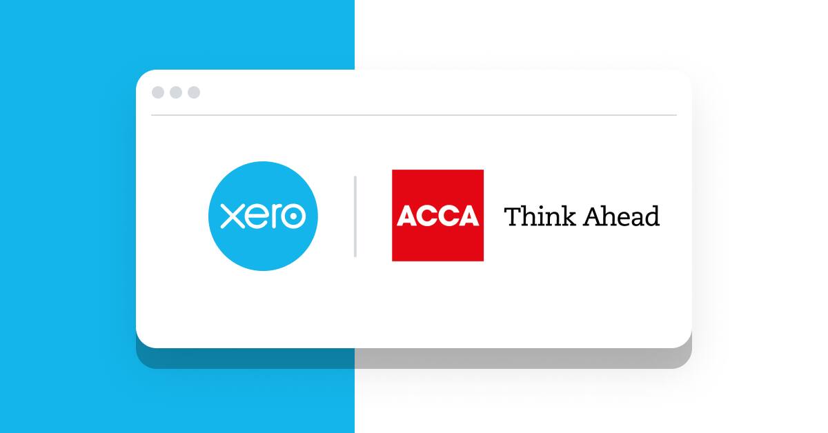 ACCA and Xero logo